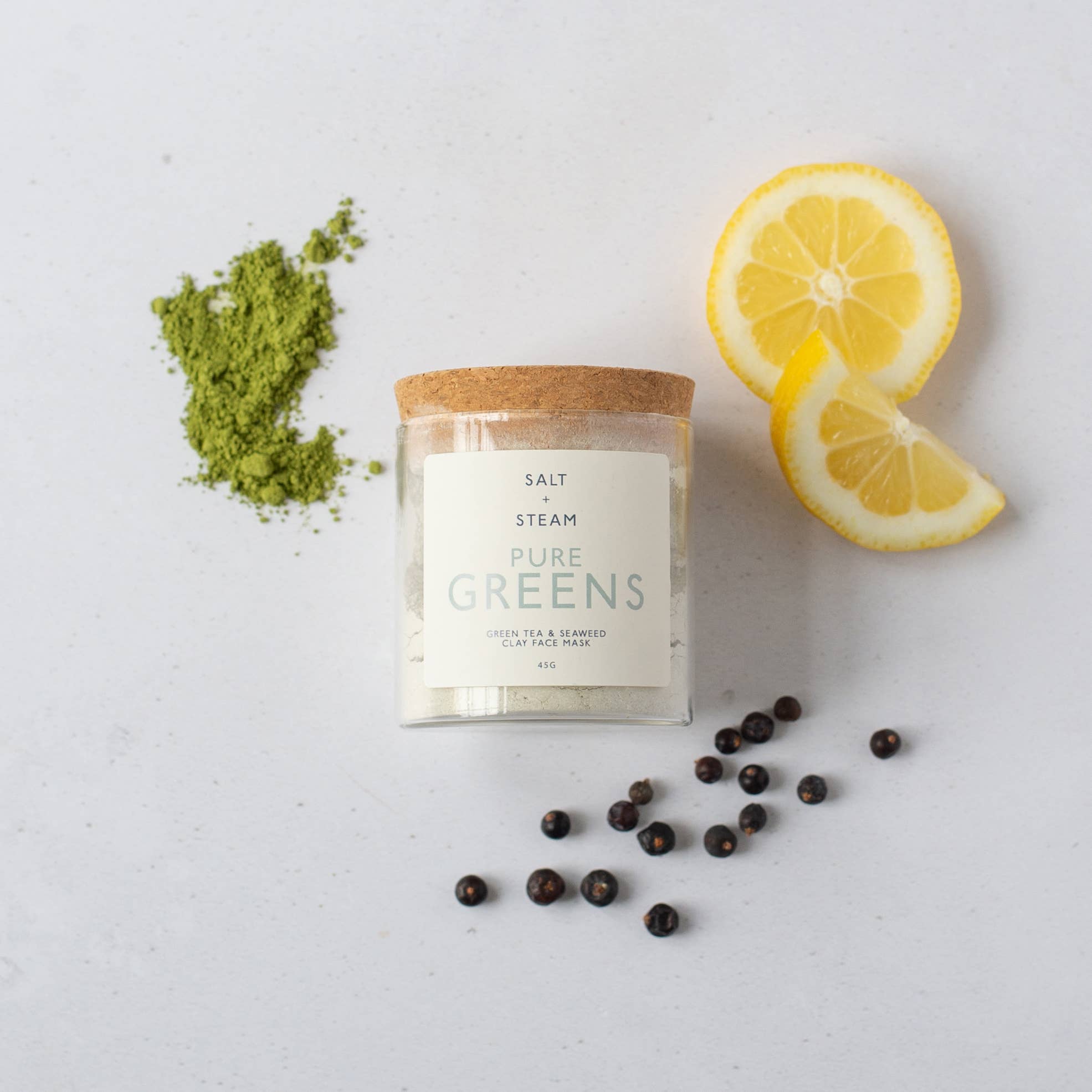 Seaweed & Green Tea Clay Face Mask - Detoxifying