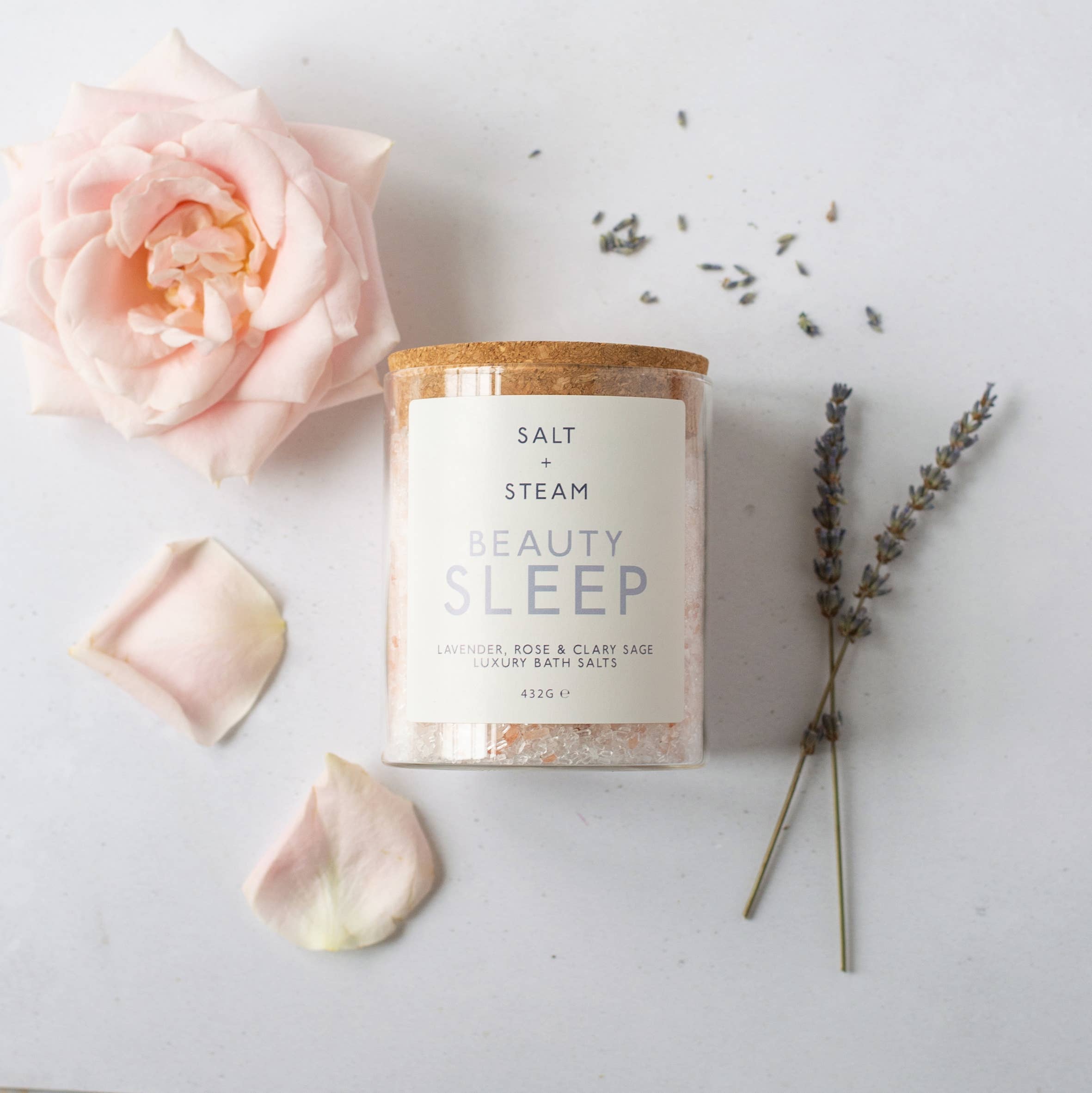 Lavender & Rose Bath Salts