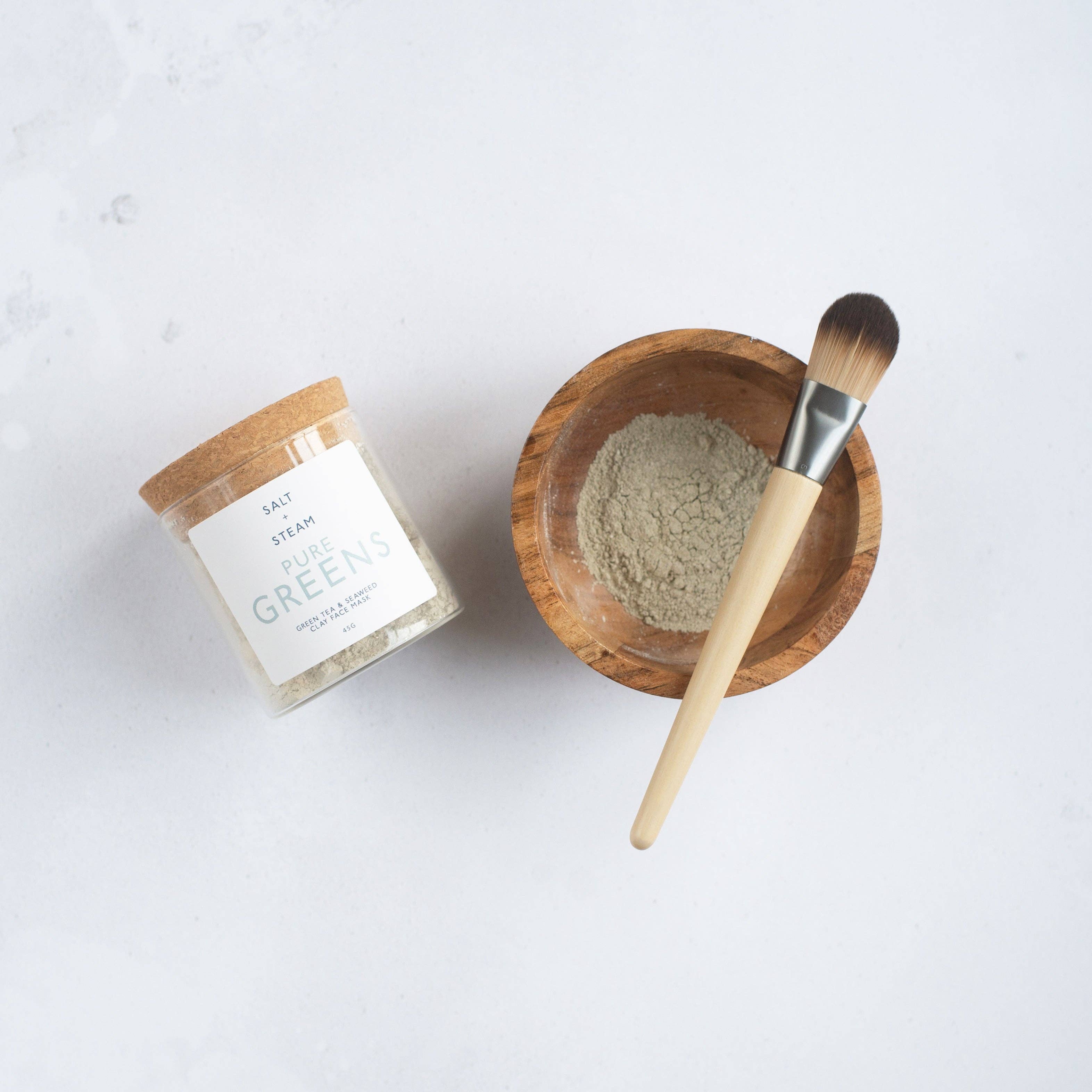 Seaweed & Green Tea Clay Face Mask - Detoxifying