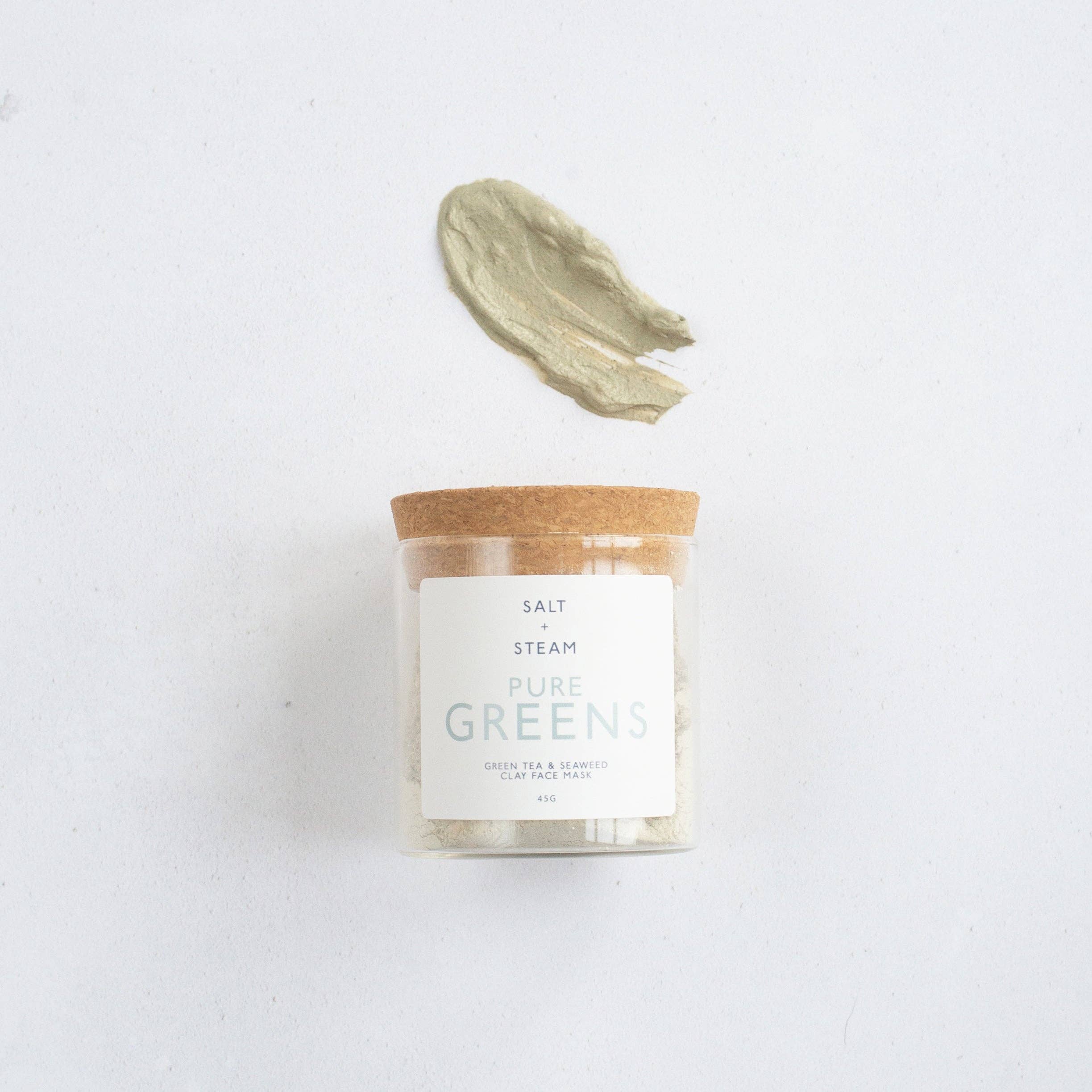 Seaweed & Green Tea Clay Face Mask - Detoxifying