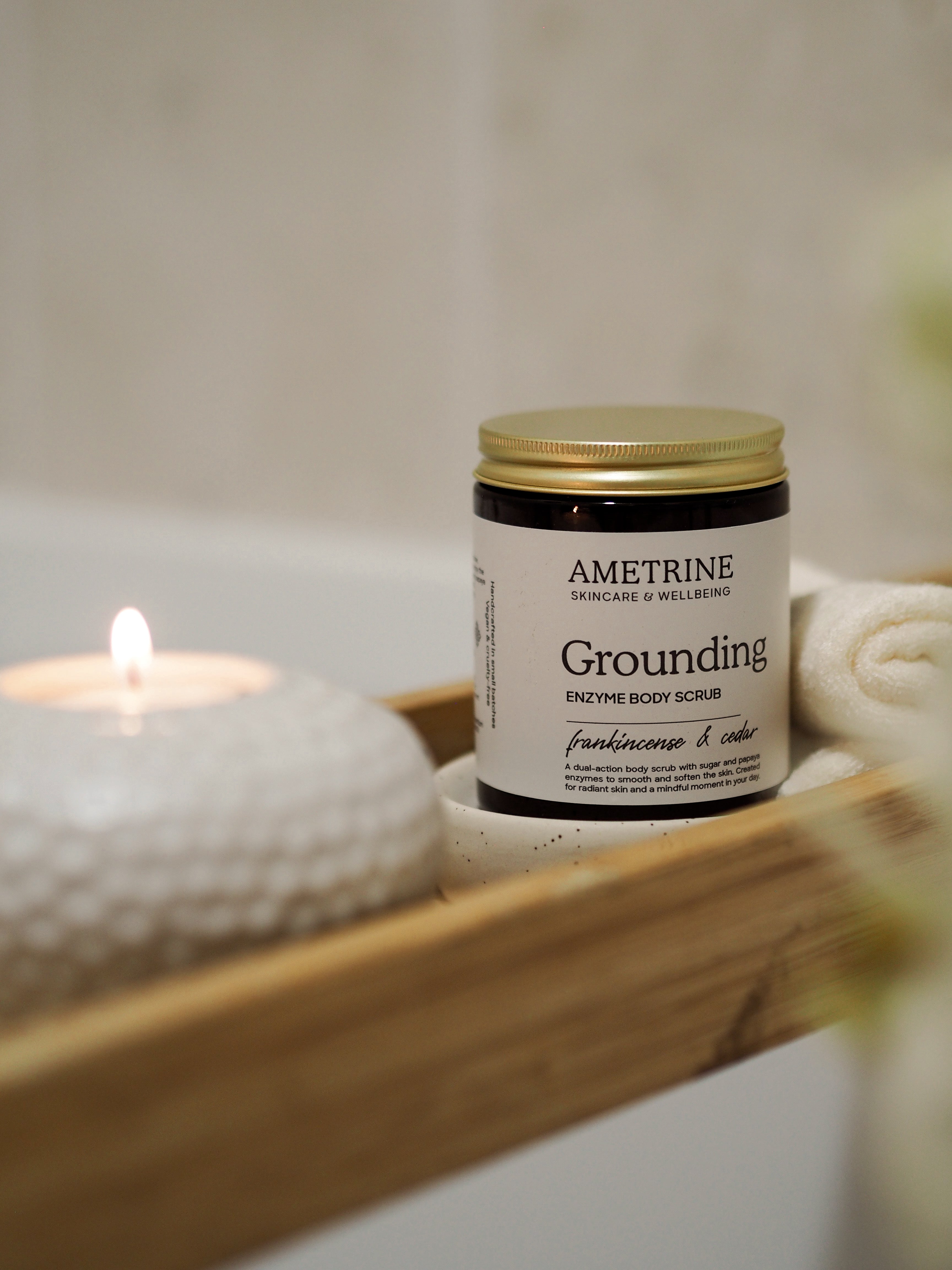 Grounding Body Scrub - Frankincense & Cedar