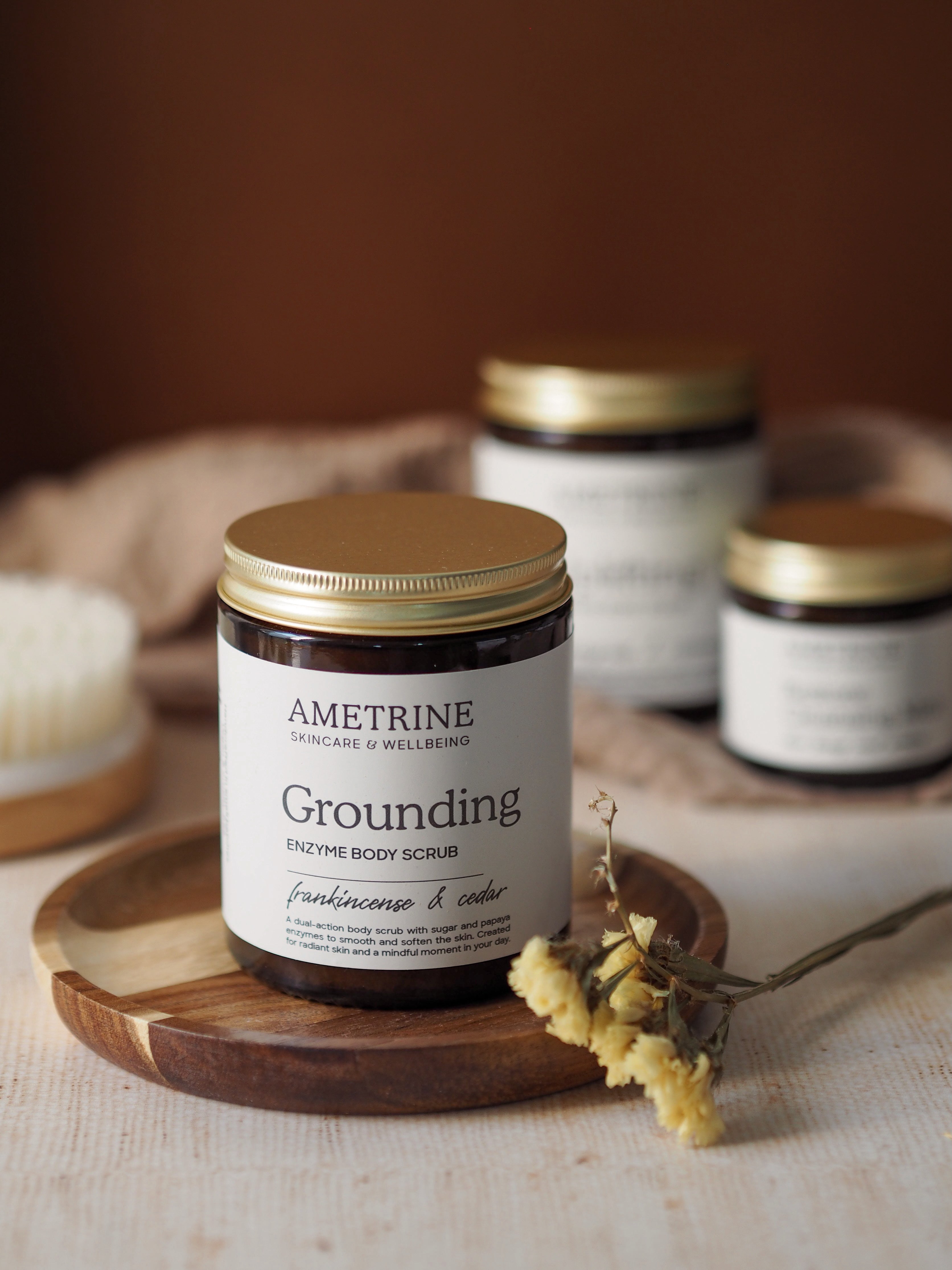 Grounding Body Scrub - Frankincense & Cedar