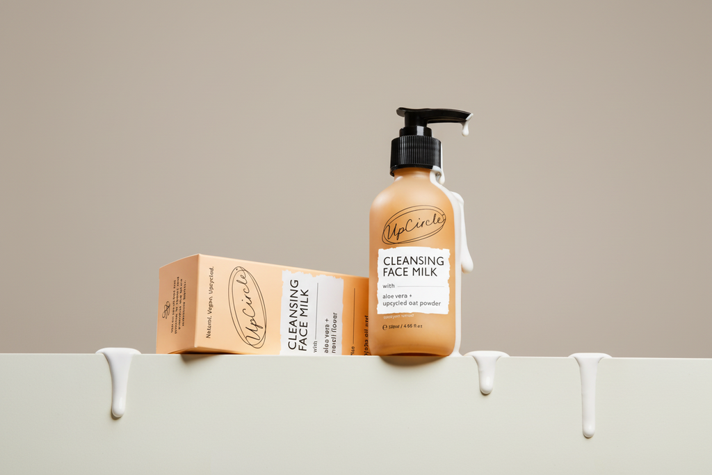 Cleansing Face Milk with Aloe Vera and Oat Powder - Aluminium Cap