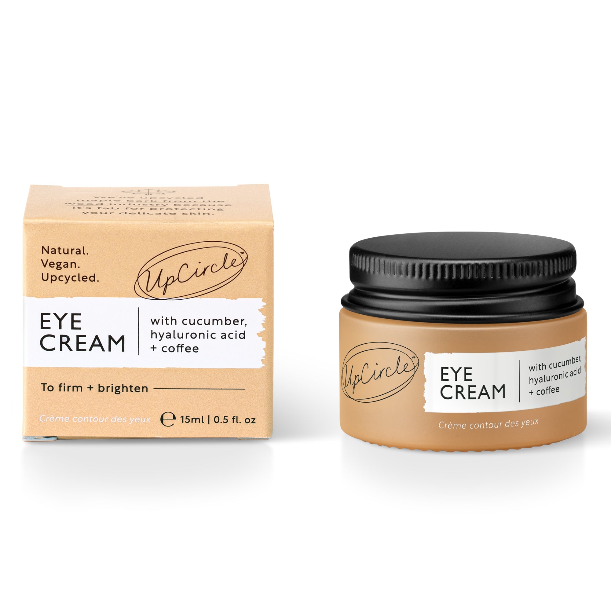 Eye Cream with Cucumber, Hyaluronic Acid & Coffee