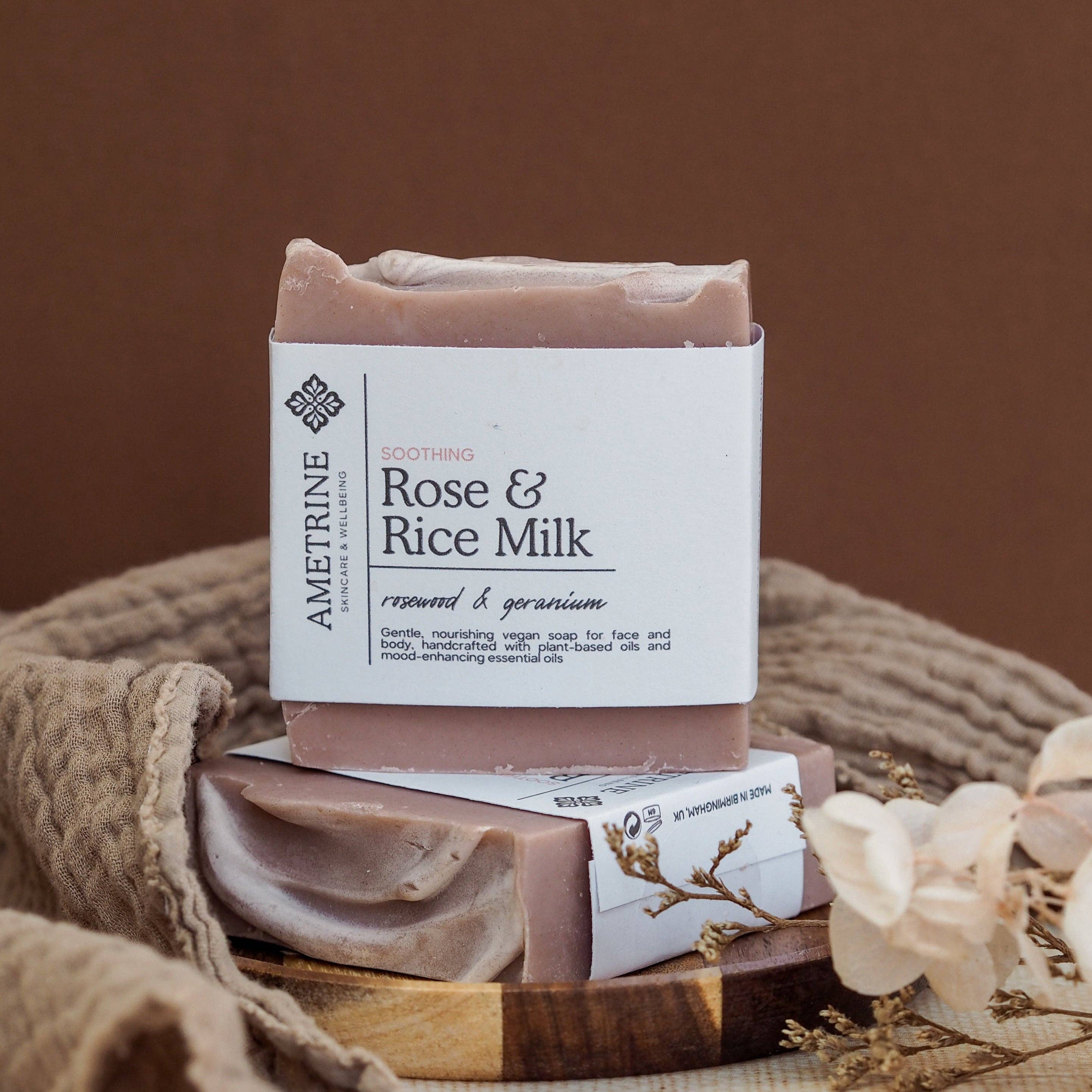 Rose & Rice Milk Soap